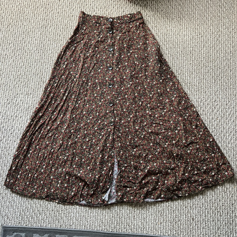 Pull&Bear Floral Skirt